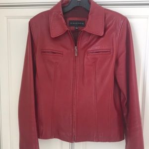 Faux leather blazer/jacket